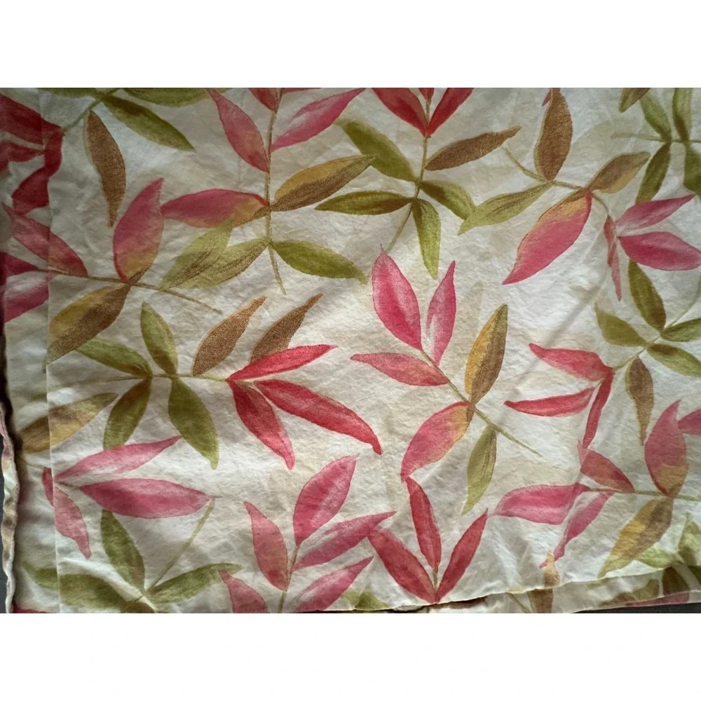 Garnet Hill Floral‎ Pillow Sham & Accent Pillow Cover Set Cottagecore Cotton